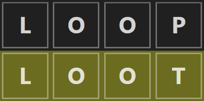 LOOP → LOOT
