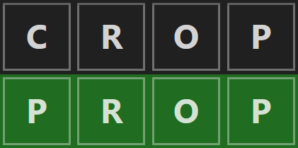 CROP → PROP